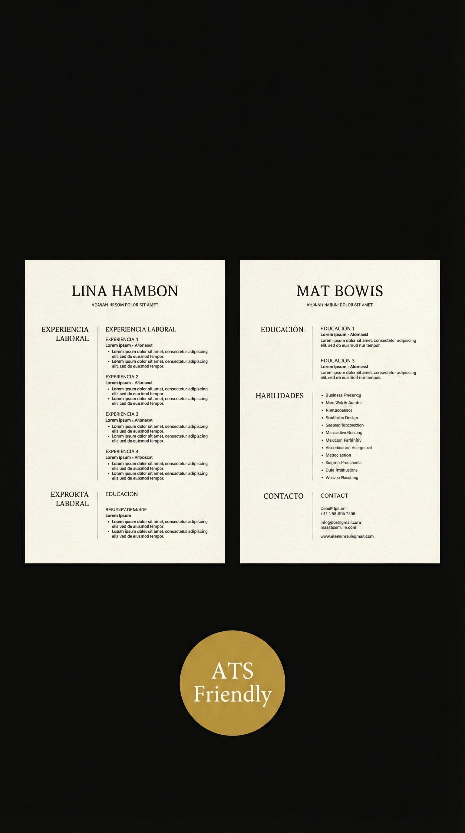 CV Remoto Pro — plantilla ATS lista para usar